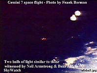 Photo of UFO by Frank Borman